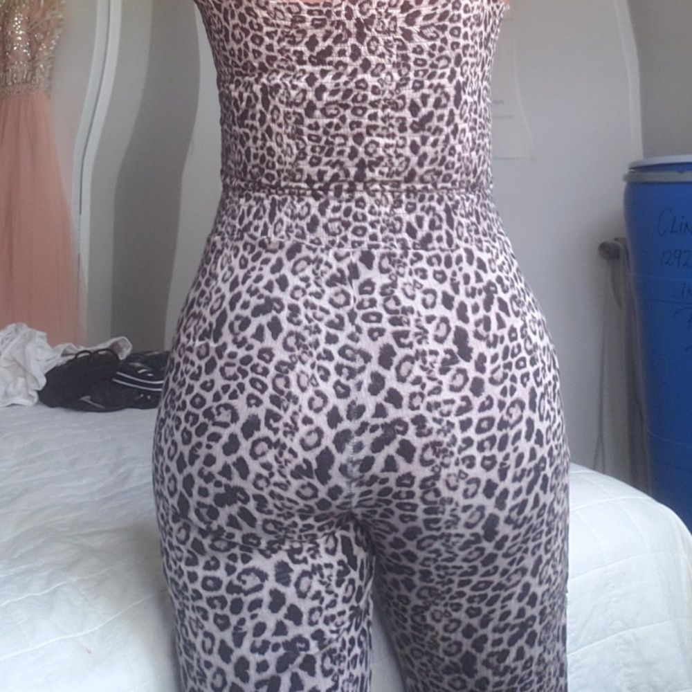1pc leopard jumper